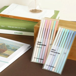 Index Long Color Sticky Note | Simple and Unique Index Highlighter | Stationery Sticky Memo Pads