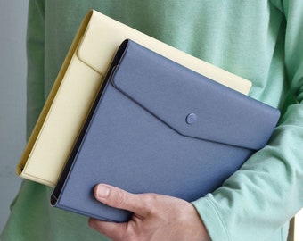 Signature A5 Clutch Binder | Premium Classic Binder - 6 Colors | Slim & Light Binder | Synthetic Leather Binder | Unique Clutch binder