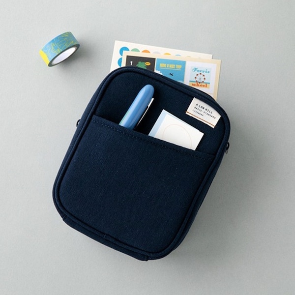 Pastel Color Multi Pouch | Cotton zipper Pouch | Cosmetic Case | Travel Pouch | Sanitary Pad Pouch | School Supply | Home Office Supply