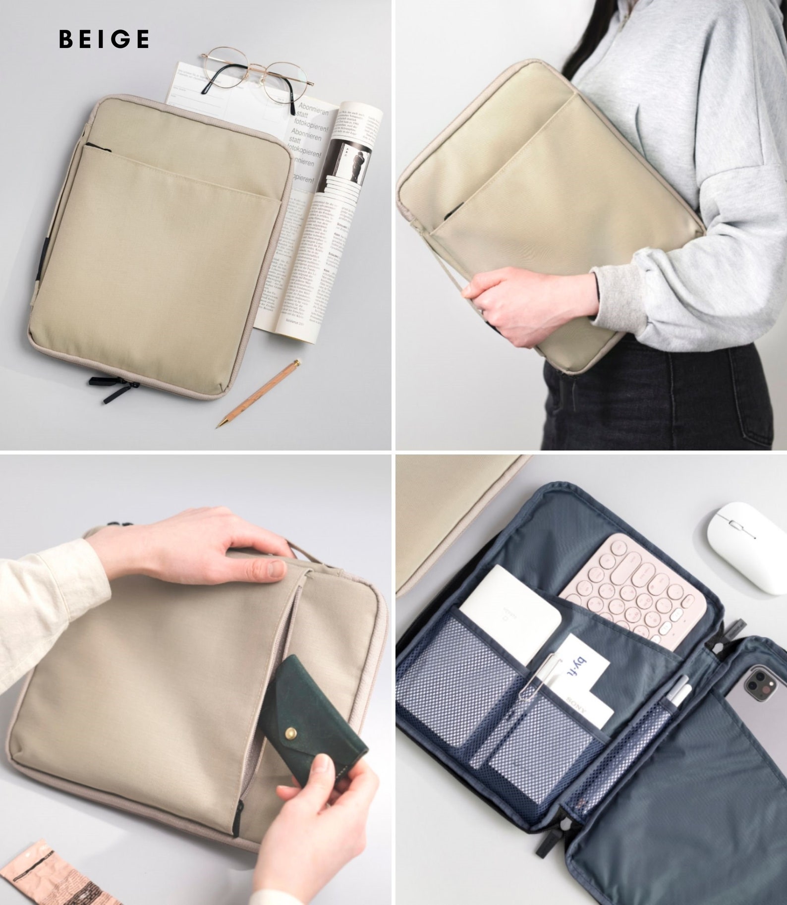 Premium Tablet Sleeve 11 Case Protective Macbook Etsy España