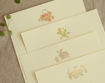 Premium Letter Writing Paper and Envelope Set | Stationery Writing Paper | From the Farm with a Warm Heart