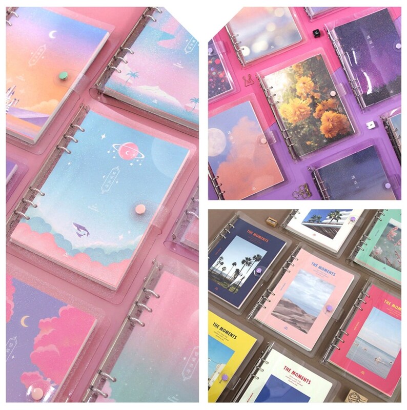 Moment A5 Printed Paper Refill A5 6 Ring Deco Binder Inserts Etsy