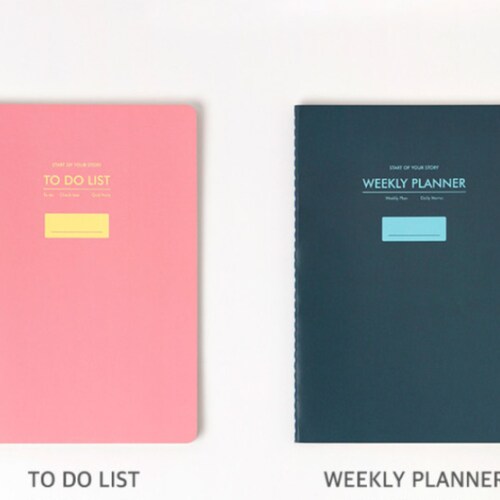 Daily to do list notebook etsy