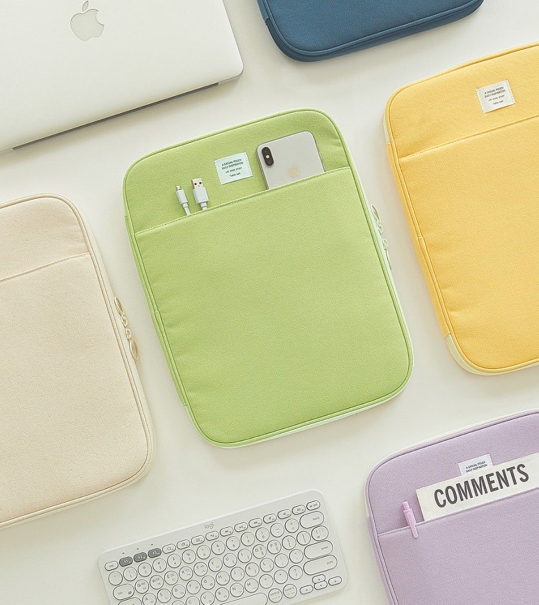 Durable Cotton 13 MacBook Case Pastel Color Laptop - Etsy