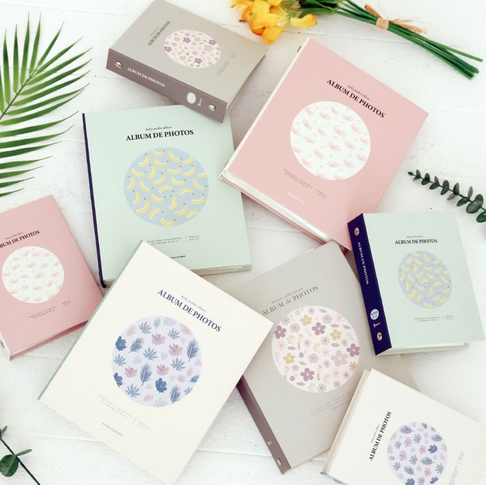 Pastel Color Illustration Photo Album Instax Mini Album 4 x Etsy