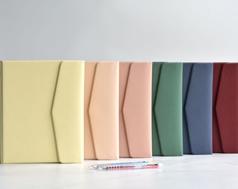 Modern Unique Design A5 Binder | Premium 6 ring Clutch Style Binder | A5 luxury Planner | Synthetic Leather Binder | Unique Clutch binder