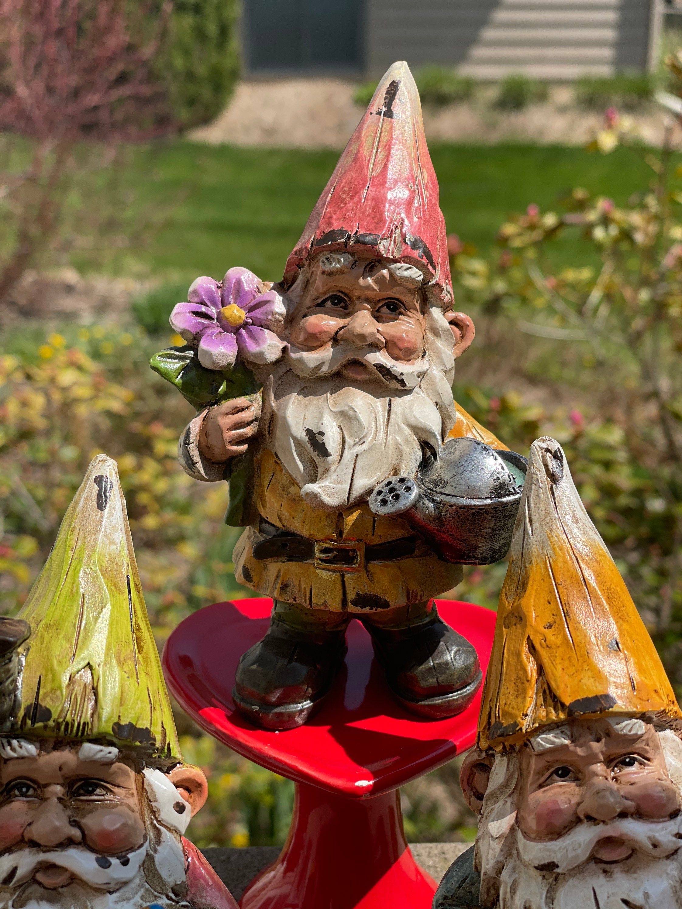 Rustic Garden Gnomes Perfect for Fairy Garden and Home Decor Etsy UK