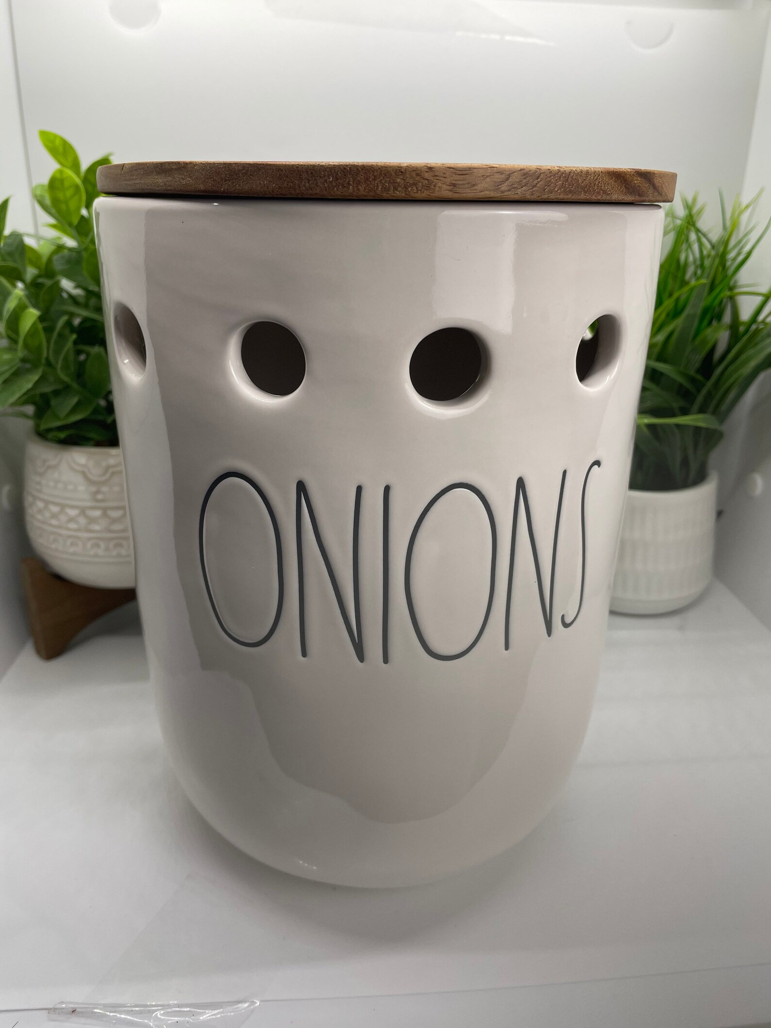 Rae Dunn Potatoes Holder Onions Holder Potato / Onion Etsy