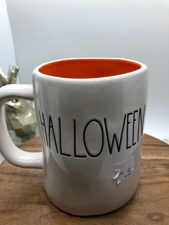 Rae Dunn Boo Halloween mug munimoro.gob.pe