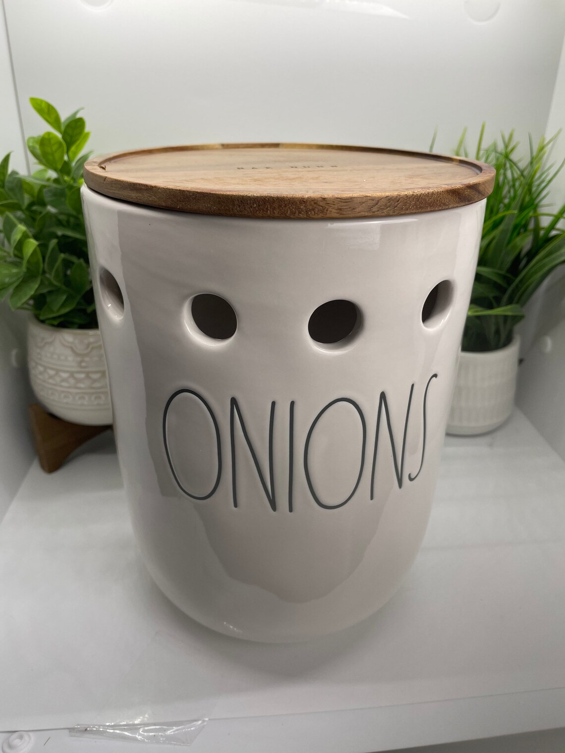 Rae Dunn Potatoes Holder Onions Holder Potato / Onion Etsy Canada