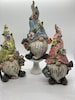 rustic garden gnomes perfect for fairy garden and home decor for garden rae dunn tired tray decor 