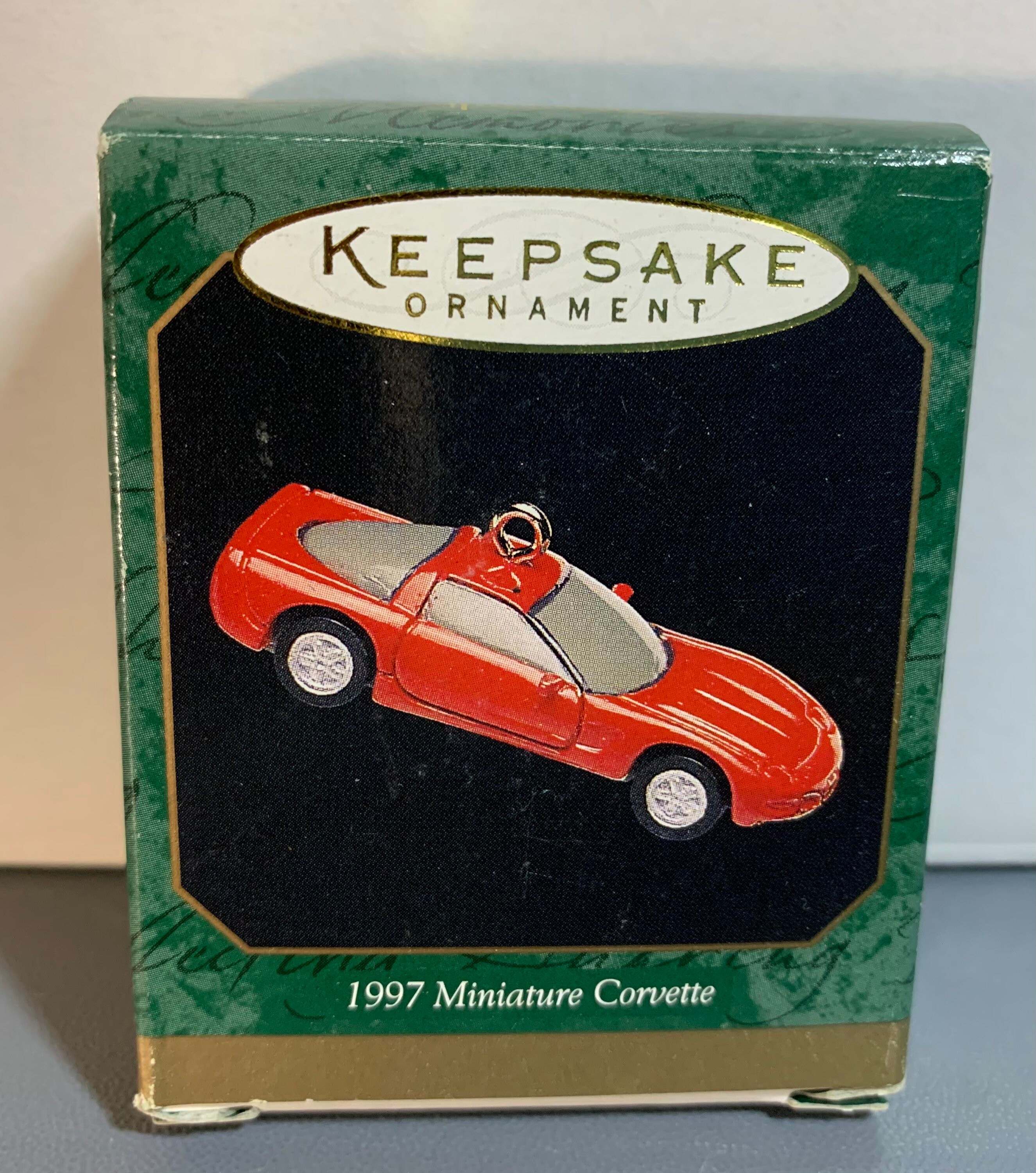 Hallmark 1997 Miniature Corvette Ornament Etsy