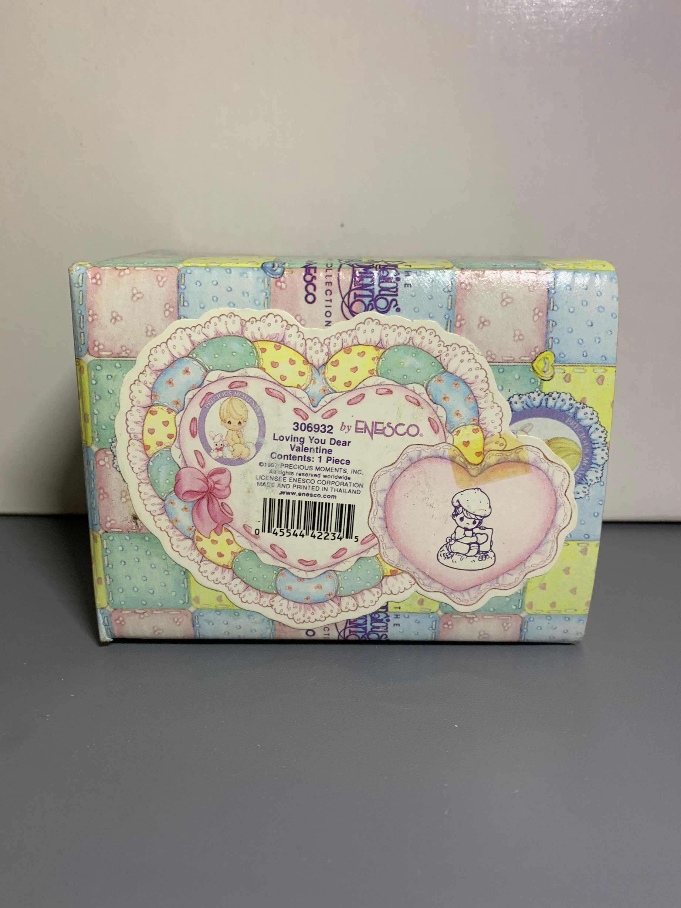 Precious Moments 1997 Loving You Dear Valentine Figurine Etsy.de