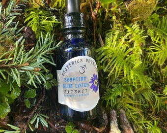 Blue Lotus Herbal Tincture 1 oz.