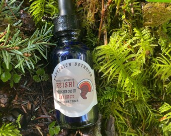 Wild Reishi Mushroom Tincture, Double-Extracted 1 oz.