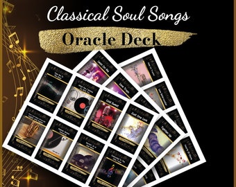 Classical Soul Songs Oracle Deck - Electronic Printable Copy