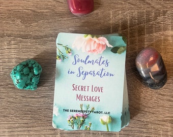 ソウルメイトの秘密の愛のメッセージ - オラクルカード