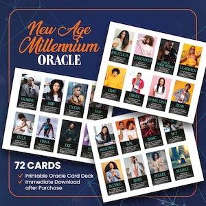 NEW AGE Millenium Oracle Deck - Copia elettronica stampabile