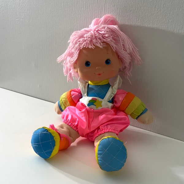 Vintage 1983 Hallmark Rainbow Brite Tickled Pink Doll