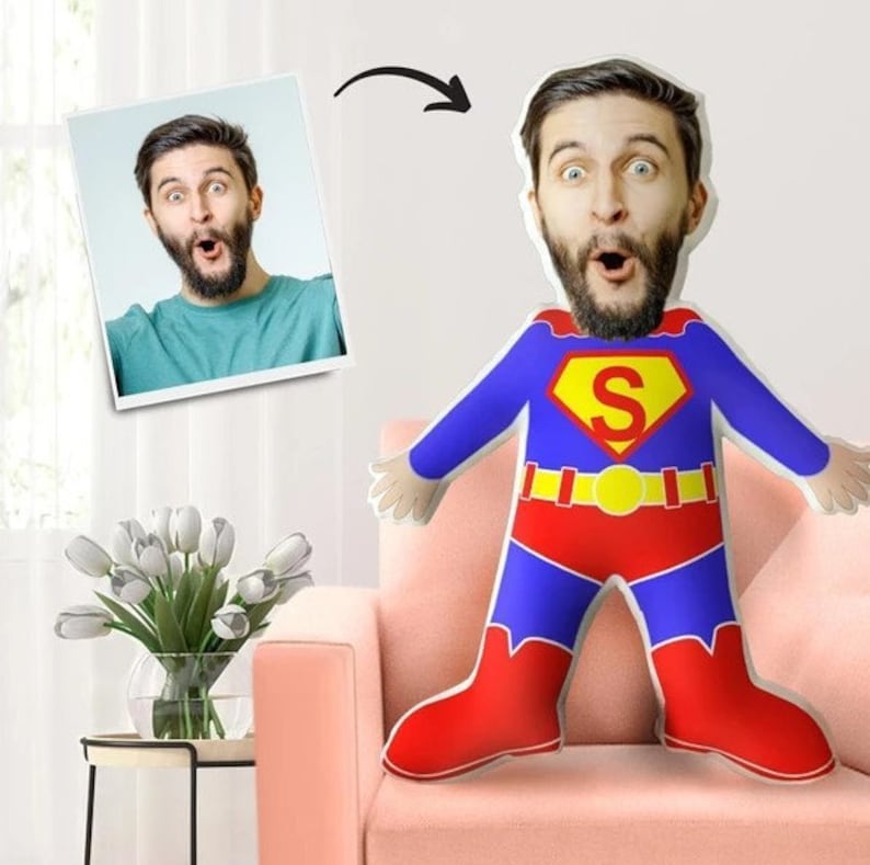 My Face Pillow Custom Pillow Face Pillow Gepersonaliseerde Etsy