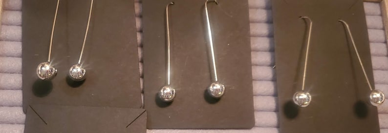Silver Dangle Earrings