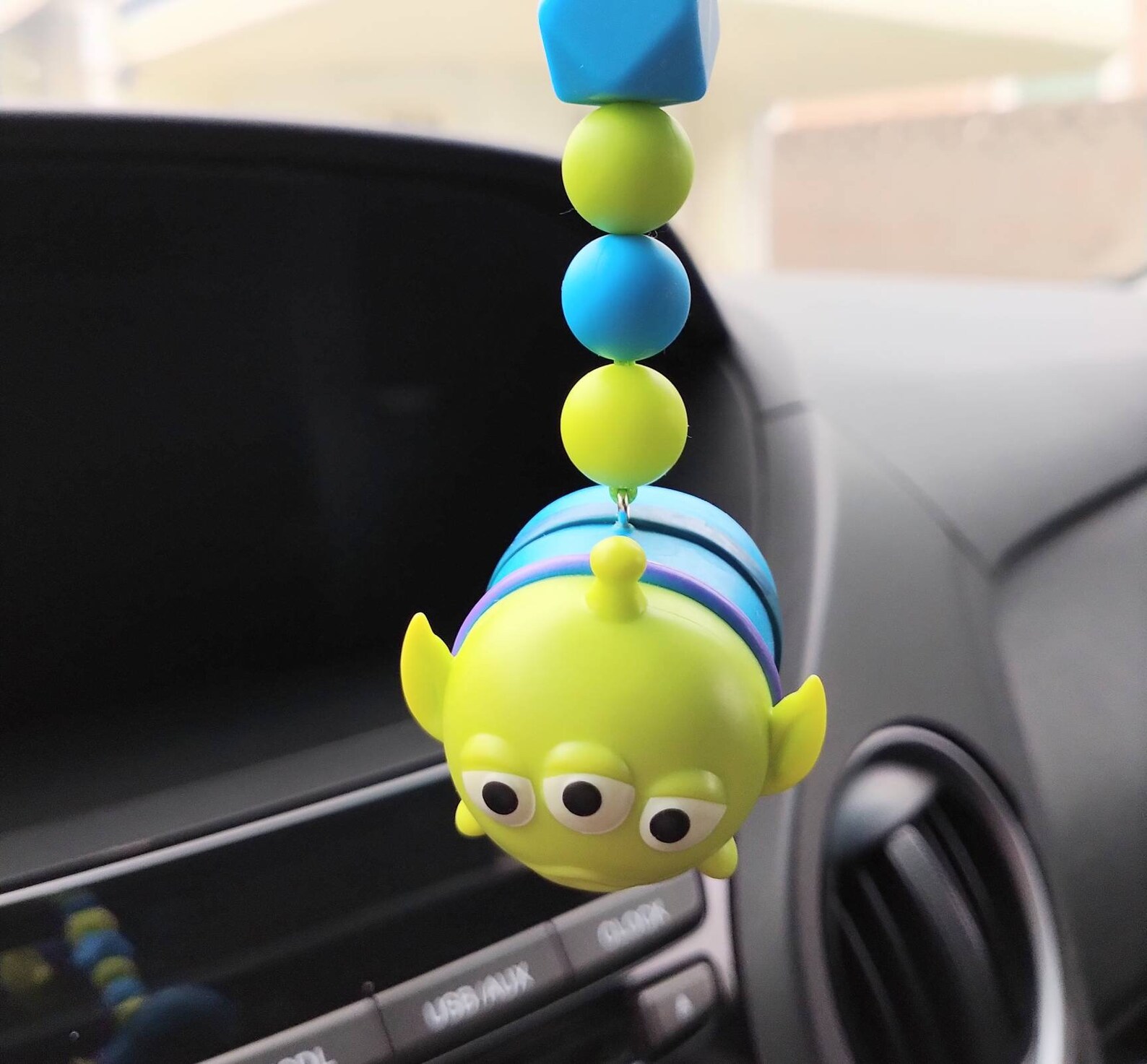 Disney Toy Story Alien toy rear view mirror car charm dangle Etsy