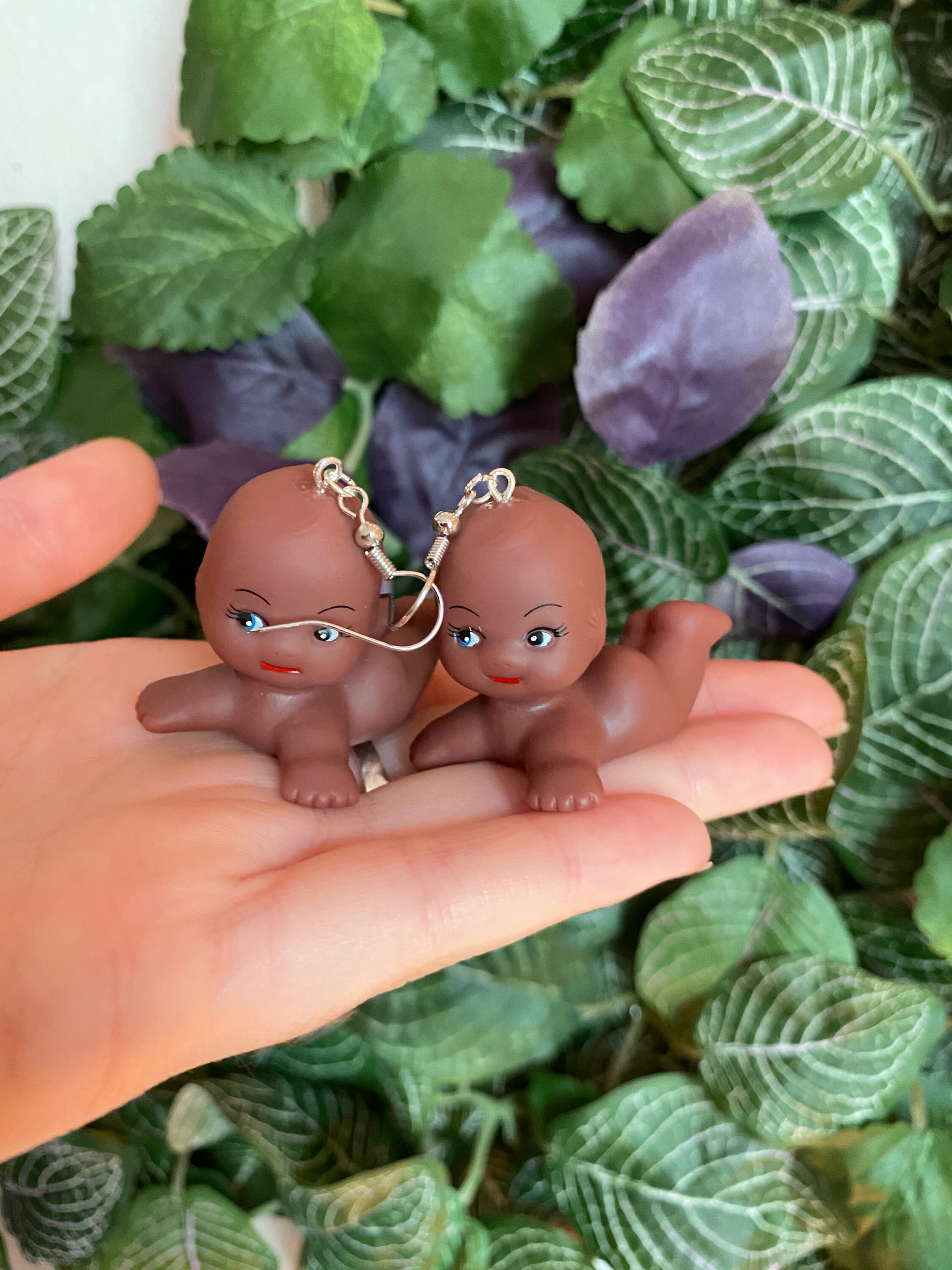 Cute baby earrings Clearance