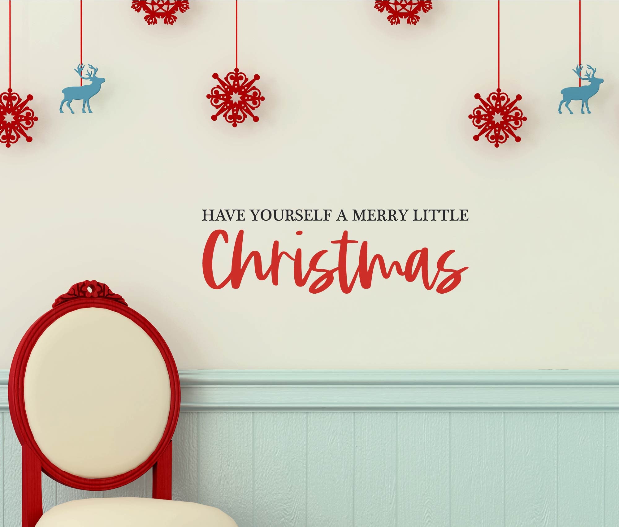 Have Yourself a Merry Little Christmas Vinyl Decal Holiday - Etsy
