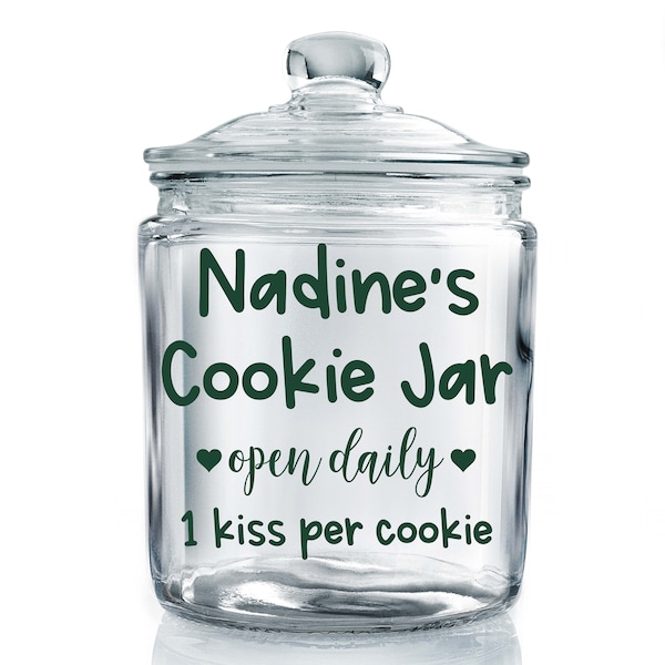 Cookie Jar Label Etsy