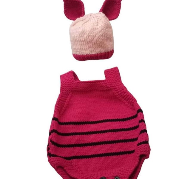 Inspired by Piglet Baby Costume