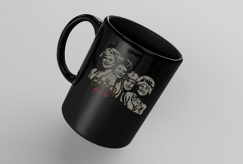 unisex American Gift for Dad Friend and family New Golden Girls NBC Squad Vintage Retro 80s Mens Vintage Coffee Mug Tea Cup