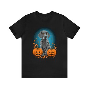 German Short Hair Pointer Halloween Dog Tee, pumpkin tee, Spooky Season, dog lover shirt, German pointer shirt, halloween costume, pointer