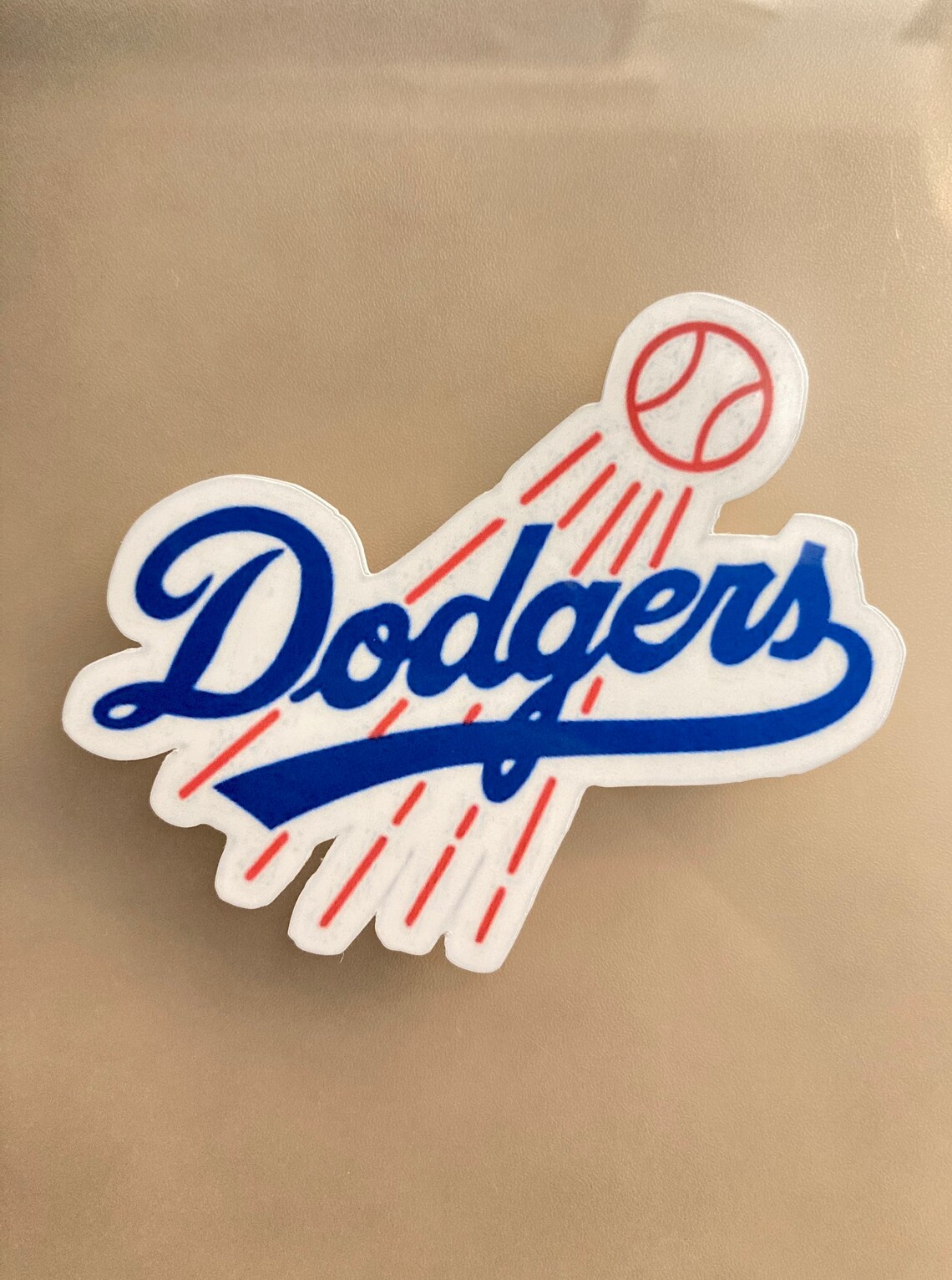 Glossy Dodger Sticker Etsy