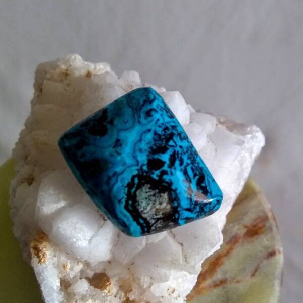 Chrysocolla Malachite Cabochon