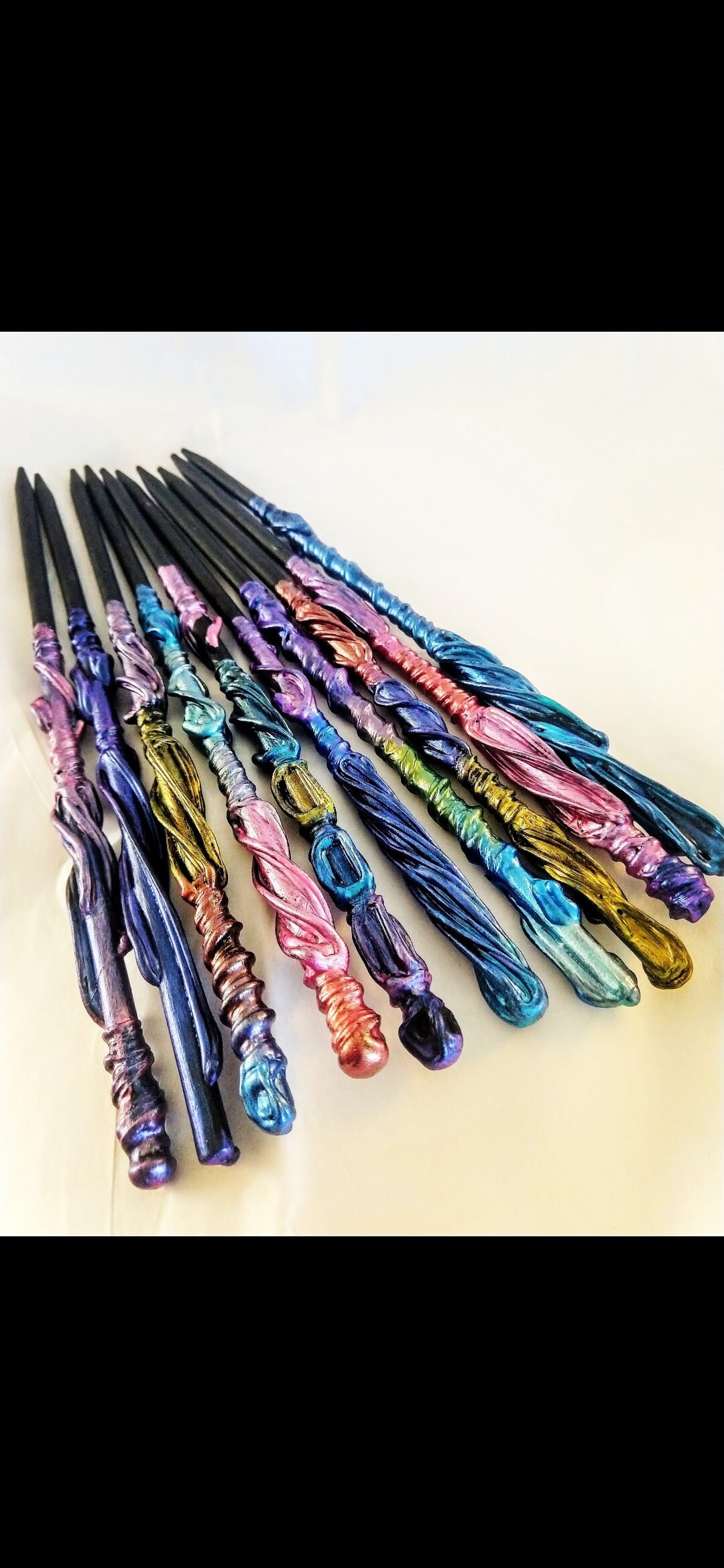 SET Fairy Wands Wizard Wands Magic Wands Witch Wands Princess Etsy