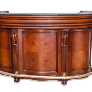 Edwardian Dry Sink Wine Bar With Marble Top  –  Bar WNL5U