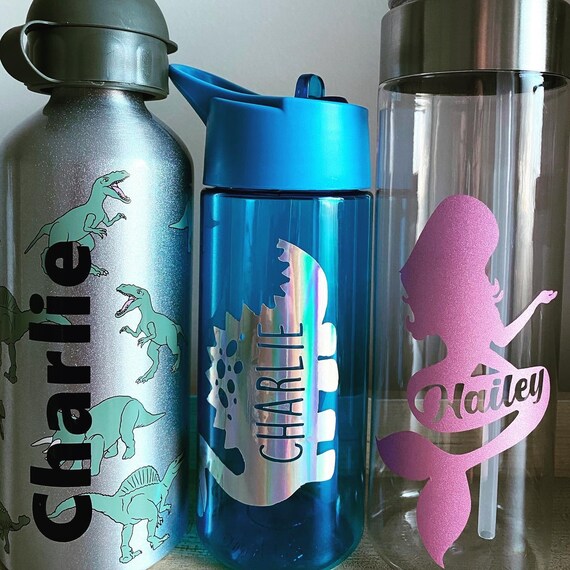 Personalised Water Bottle Decals Etsy