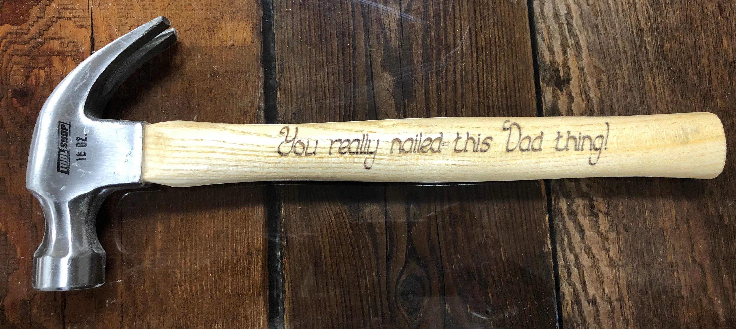 Custom Laser Engraved Hammers Fathers Day Gift Hammers for Gift
