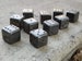 1'' Damascus Dice 33 Dollar per Die,  Forged Steel / Damascus Steel / Reenactment Gift / Six Sided Iron / Game Dice / Larp / Gamer Gift 