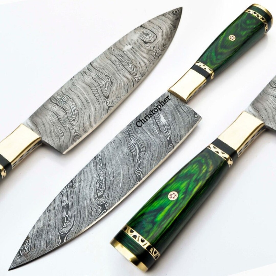 Llavero de navaja de bolsillo de 5.50 , acero de Damasco, joyería de  cuchillo, llavero de cuchillo plegable, mango hecho con Kowa -  México