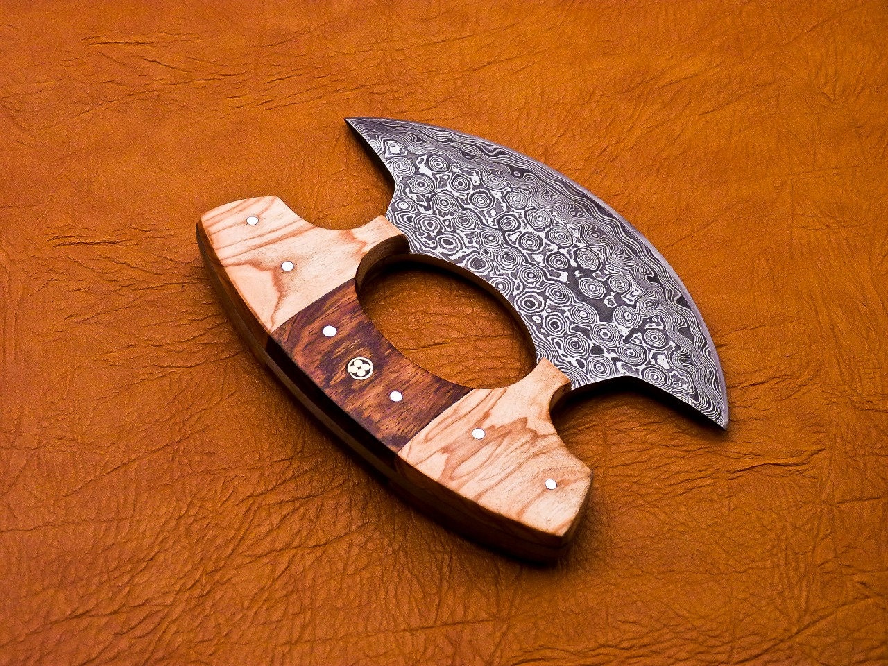 Quanah Damascus Steel Knife