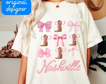 coquette png aesthetic nashville tennessee boots and bows social club soft girl era cowgirl trendy preppy sublimation digital download