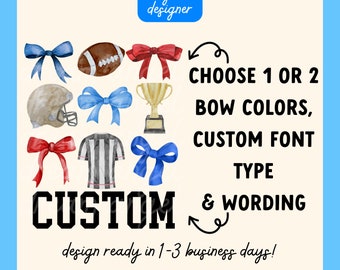 custom football and bows png softball mom mama game day sidelines era football team shirt design social club sublimation digital download