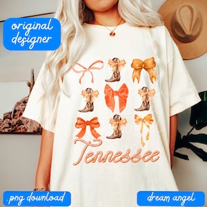 coquette png aesthetic tennessee boots and bows social club in my soft girl era cowgirl trendy preppy summer sublimation digital download