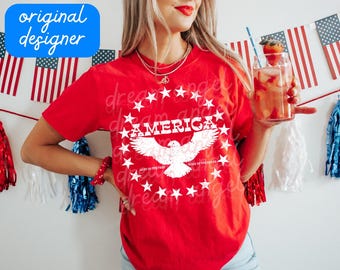4th of july png retro eagle png land of the free png vintage aesthetic freedom patriotic independence day western summer digital download