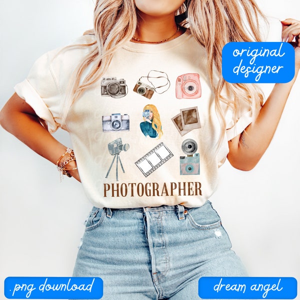 photographer png in my photographer era wedding photographer gift film camera photography memory collector sublimation digital download