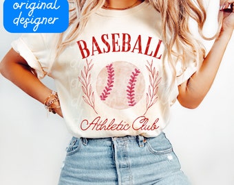baseball png aesthetic gameday sports design trendy social babes girls athletic club girly baseball season sublimation digital download