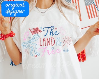 coquette 4th of july png hand drawn doodle png bow png aesthetic freedom patriotic land of the free independence day summer digital download
