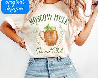 moscow mule png summer coquette cocktail lounge social babes girly club bachelorette shirt design sublimation digital download
