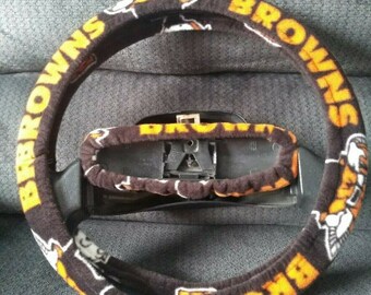 Cleveland Browns brownie fleece stuurhoesset